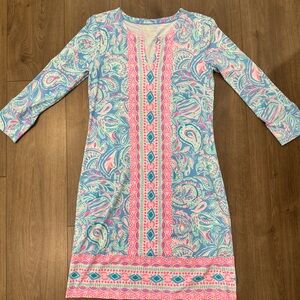 Lilly Pulitzer Chilly Lilly Size Small V Neck Dress